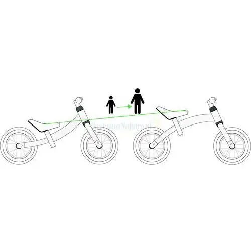 Bikestar Rowerek biegowy 10" air obracana rama 2w1 hamulec jagodowy 3