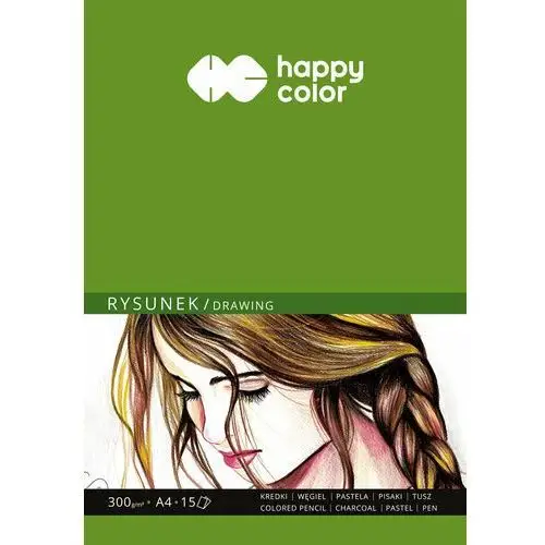 Blok do rysunku ART, A4, Happy Color