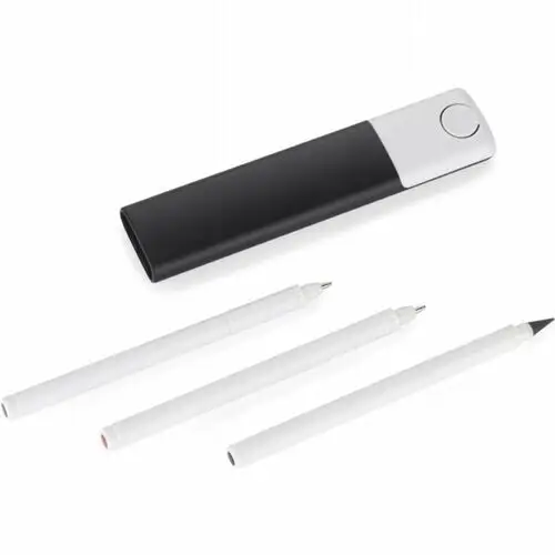 Zestaw piśmienniczy w innowacyjnym etui / 2 długopisy i ołówek wieczny