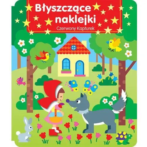 Błyszczące naklejki. Czerwony Kapturek