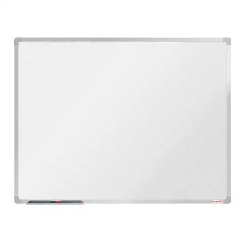 Biała magnetyczna tablica do pisania 1200 x 900 mm, anodowana rama Boardok