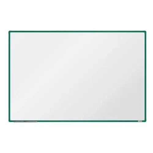 Biała magnetyczna tablica do pisania boardOK 1800 x 1200 mm, zielona rama