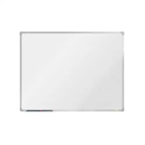 Biała tablica do pisania magnetyczna z powierzchnią ceramiczną , 1200 x 900 mm, anodowana rama Boardok