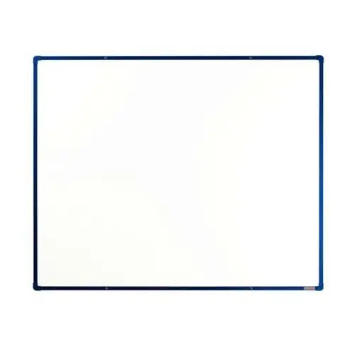 Biała tablica do pisania magnetyczna z powierzchnią ceramiczną , 1500 x 1200 mm, niebieska ramka Boardok
