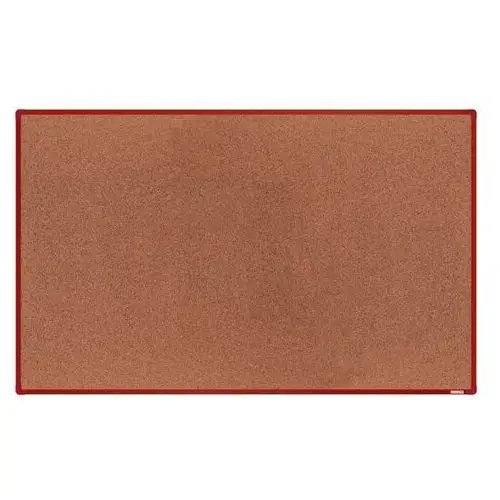 Tablica korkowa BoardOK w ramie aluminiowej, 2000 x 1200 mm, czerwona rama