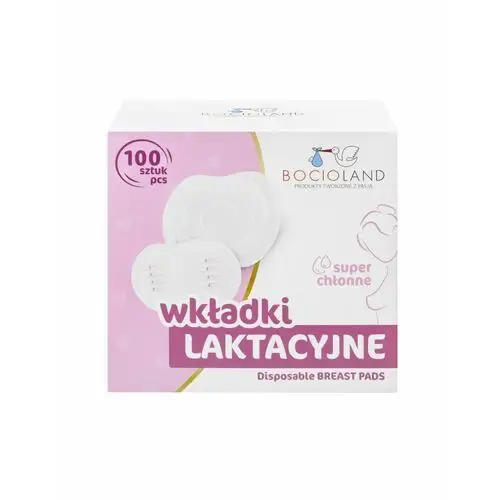 Wkładki laktacyjne big pack 100szt Bocioland