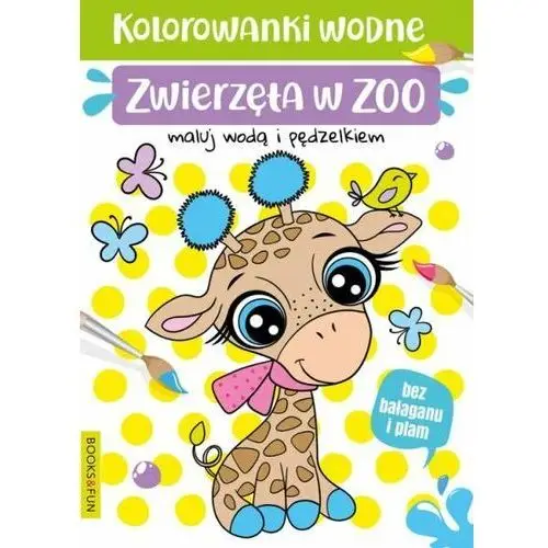 Books and fun Kolorowanki wodne. zwierzęta w zoo