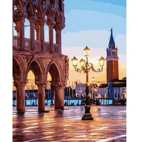 Brushme, Malowanie po numerach Evening square of Venice