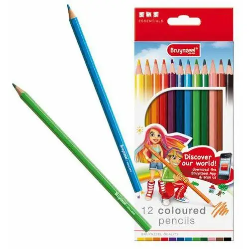 Bruynzeel Coloured Pencils Kredki 12 kol