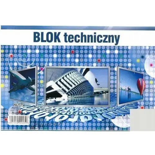 Bts Blok techniczny biały szkolny a4 10 kartek