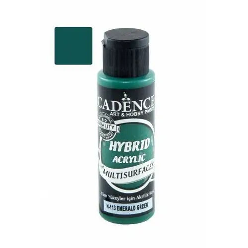 Cadence farba akrylowa hybrydowa, szmaragdowy 70 ml