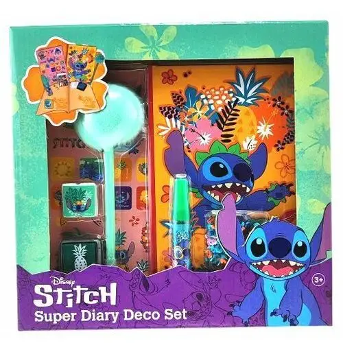 Canenco Pamiętnik do ozdabiania disney stitch - diamenty