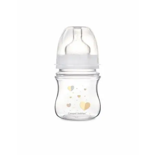 Butelka szerokootworowa easystart 120ml newborn baby, kolor: biały Canpol babies