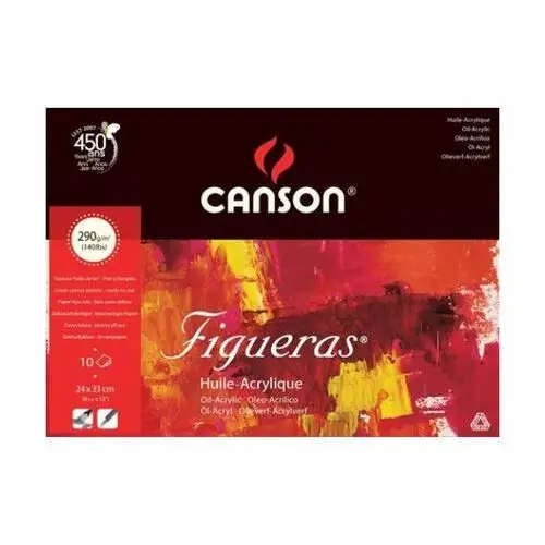 Canson Blok do farb olejnych a4 10k 290g figueras 24x33cm