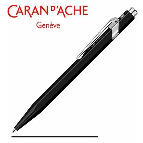 Caran d'ache Długopis 849 classic line, m, czarny z czarnym wkładem