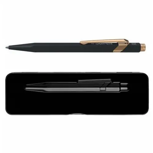 Długopis CARAN D'ACHE 849 czarny mat GT