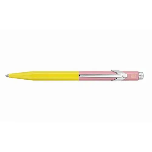 Długopis 849 paul smith chartreuse yellow & rose pink Caran d'ache