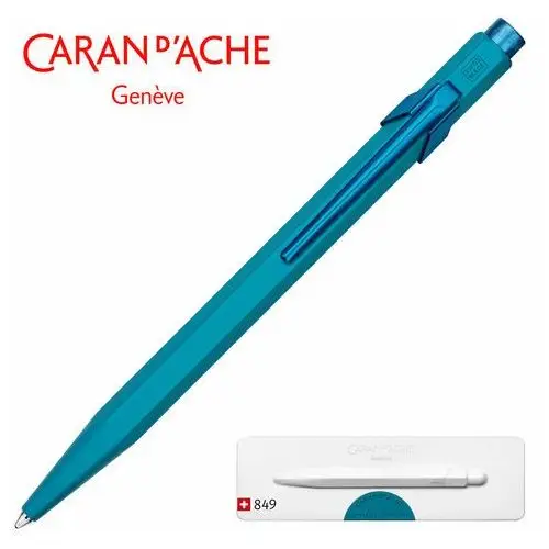 Caran D'ACHE, Długopis w pudełku 849 Claim Your Style Ed3, niebieski