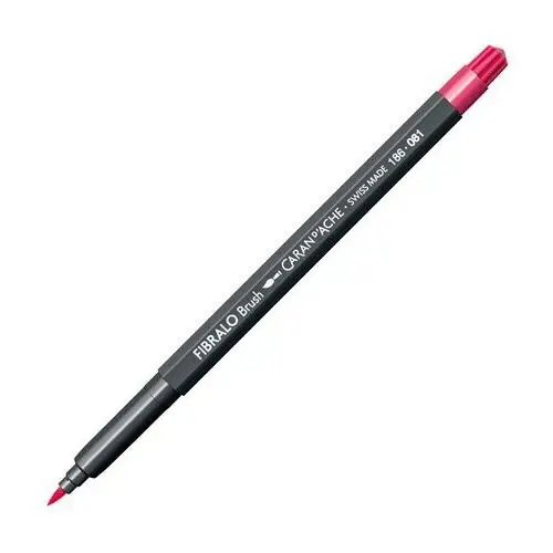 Caran d'ache Flamaster fibralo brush, 081 różowy