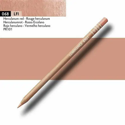 Caran d'ache Kredka caran d`ache nr.068 herculanum red luminance 6901