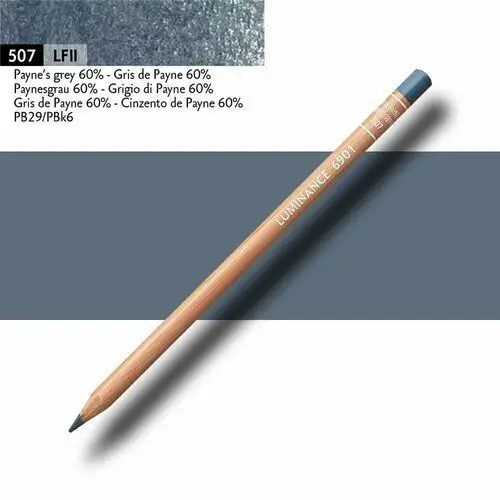 Kredka Caran D`Ache Nr.507 Paynes Grey 60% Luminance 6901