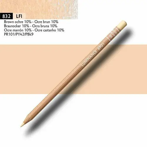 Kredka Caran D`Ache Nr.832 Brown Ochre 10% Luminance 6901