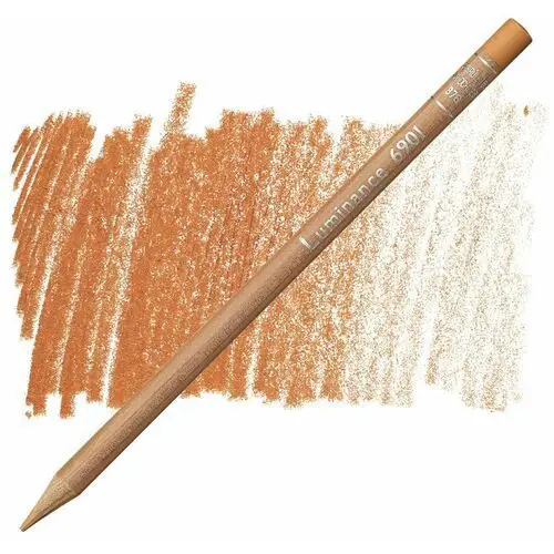 Kredka caran d`ache nr.876 burnt ochre 50% luminance 6901 Caran d'ache