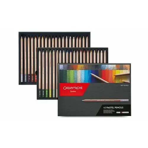 Pastel Pencils Caran d'Ache 40 Kolorów