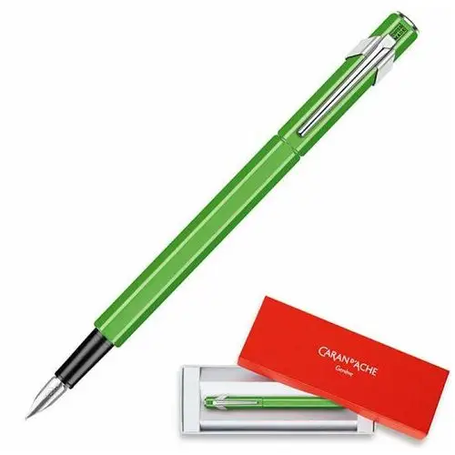 Caran d'ache Pióro wieczne 849 fluo line, m, zielone