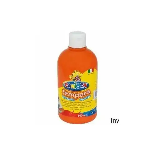 Carioca Farba tempera 500 ml, pomarańczowa 170-2361
