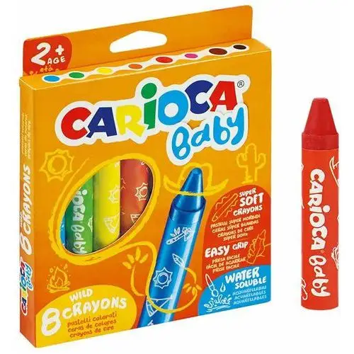 Carioca Kredki baby, 8 kolorów