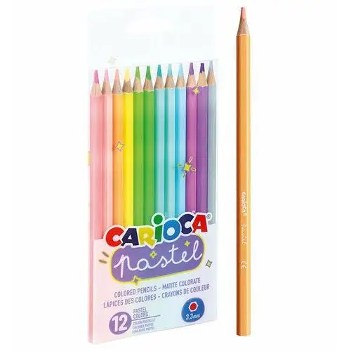 Carioca Kredki ołówkowe pastelowe cari