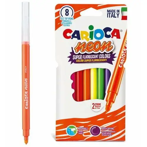 Carioca Pisaki neon 8 kol