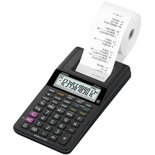 Casio , kalkulator biurkowy z drukarką hr 8rce