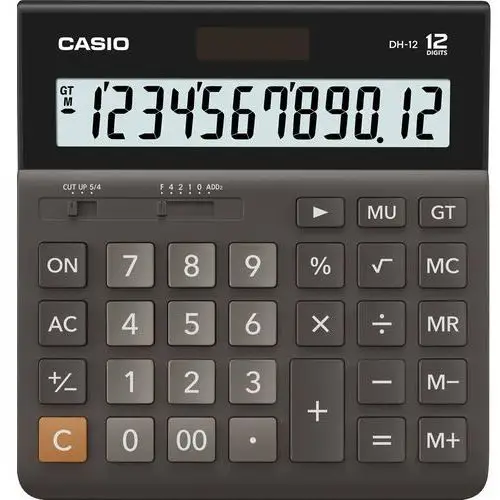Casio Kalkulator biurowy, dh-12bk-s