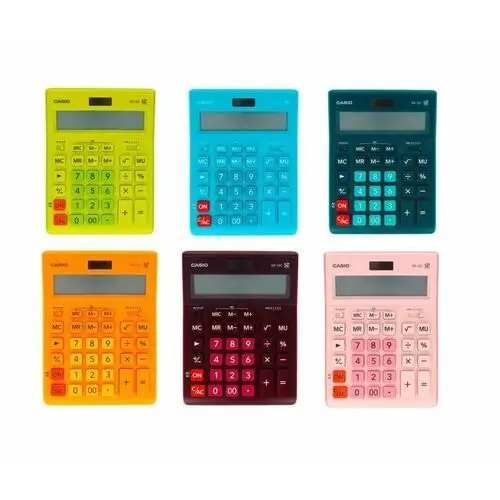 Casio Kalkulator gr-12c, ciemno różowy