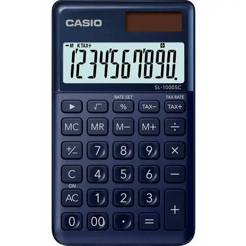Kalkulator Biurowy Casio Sl-1000 Sc-Ny Granatowy