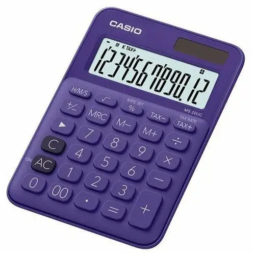 Casio - kalkulatory Kalkulator casio ms-20uc-pl tax obliczenia czasowe