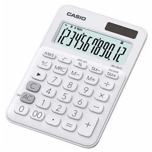 Kalkulator casio ms-20uc-we tax obliczenia czasowe Casio - kalkulatory