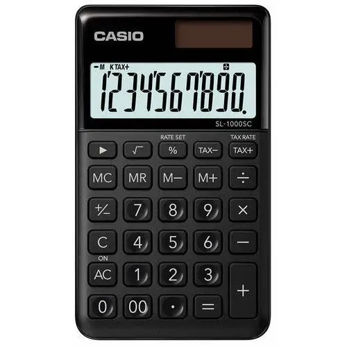Kalkulator Casio SL-1000SC BK Stylish Series