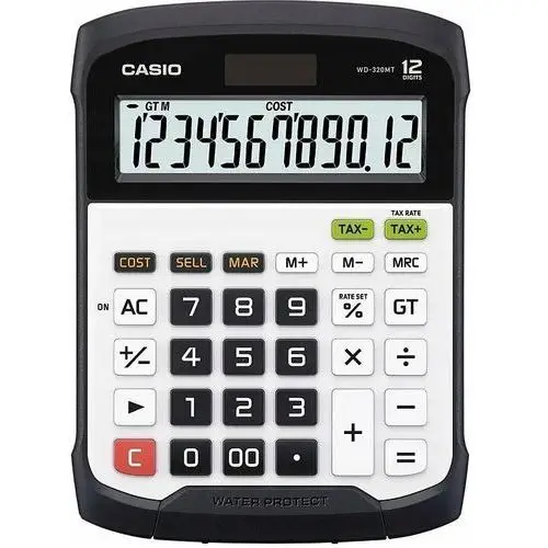 Wodoodporny kalkulator Casio WD-320MT