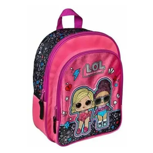 Plecak dla przedszkolaka dziewczynki różowy L.O.L. Surprise, kolor różowy