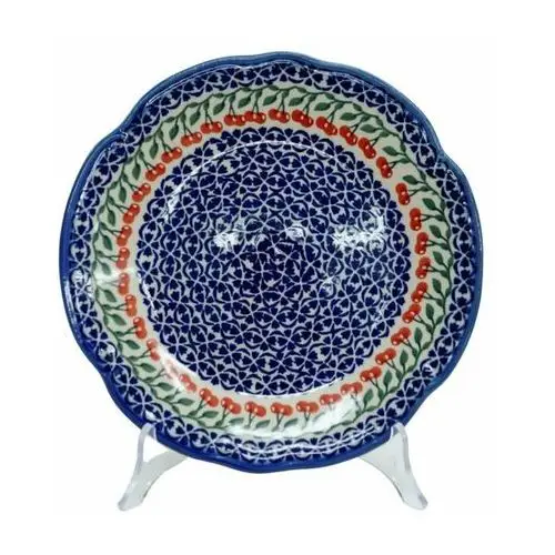 Ceramiczny talerz deserowy 21,5 cm Ceramika Bolesławiec