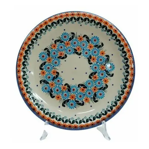 Ceramiczny talerz obiadowy 26 cm Ceramika Bolesławiec