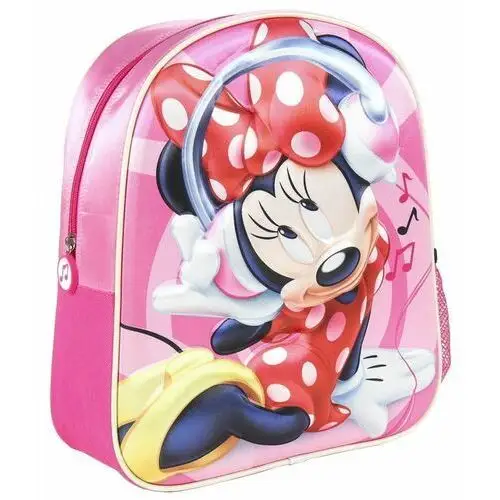 Plecak dla przedszkolaka dla dziewczynki rózowy myszka minnie jednokomorowy Cerda