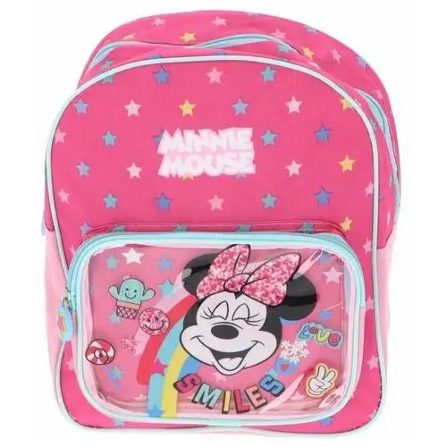 Plecak dla przedszkolaka dziewczynki różowy Cerda Myszka Minnie