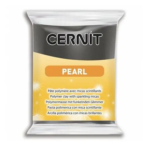 Cernit Modelina perłowa czarna 56 g