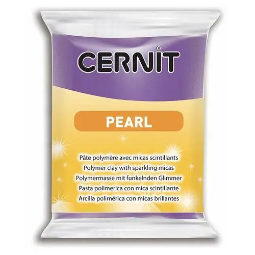 Cernit Modelina perłowa fioletowa 56 g
