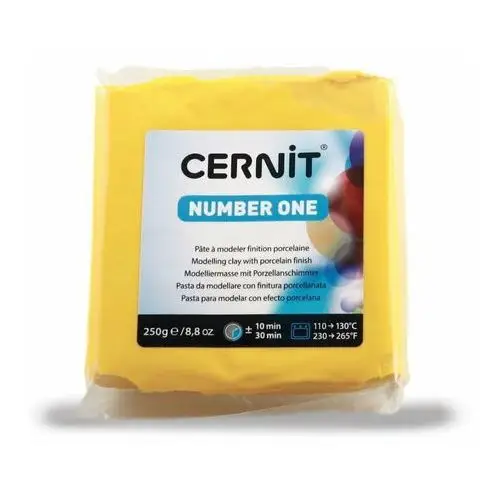 Modelina Cernit, żółta, 250 g