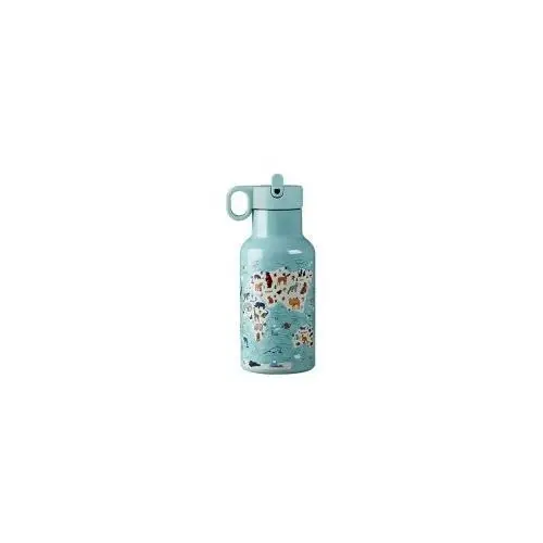Chic-mic butelka termiczna z dwoma nakrętkami dla dzieci mapa zwierząt 350 ml